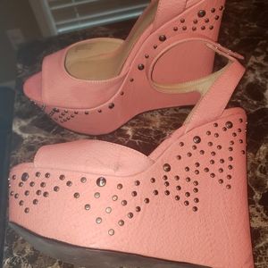 Penny Loves Kenny Platform Wedge Sandals